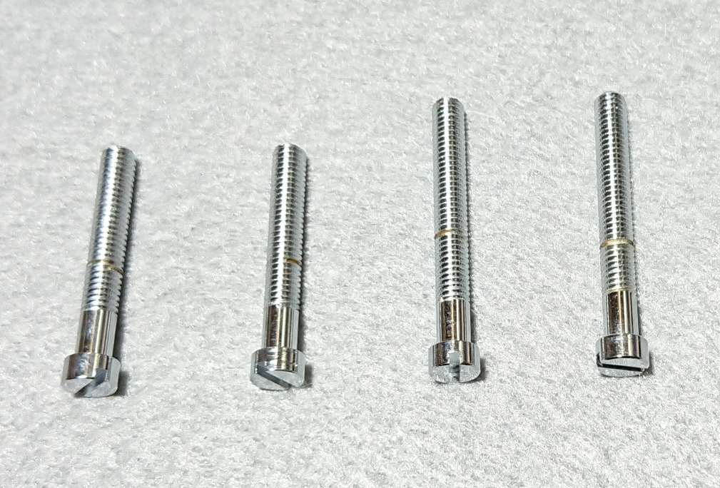3D-4CH ｵｸﾀｰﾌﾞ調整Screw (4本入＝1&2弦用2本,3&4弦用2本)